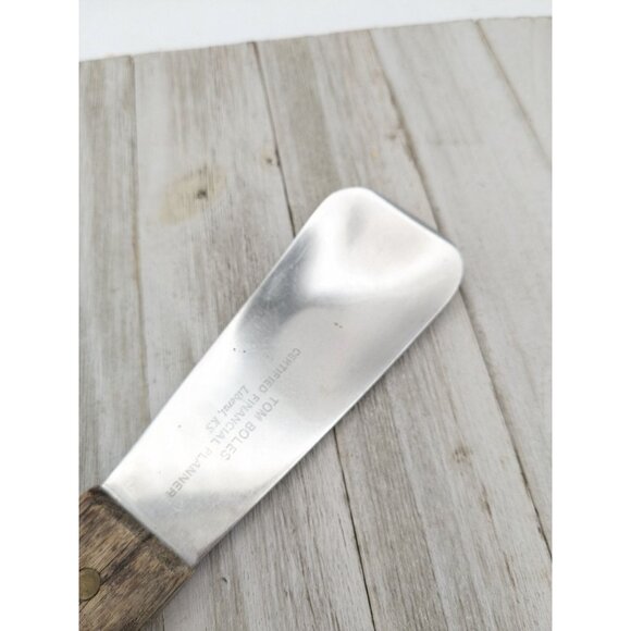 Stainless Steel Ice Cream Spade Japan #3 Scoop Wood Handle 9 1/2" - Picture 2 of 9